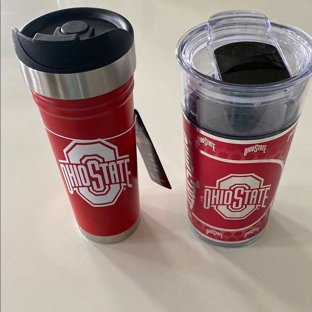 Ohio State Buckeyes Travel Mug and Tumbler Set